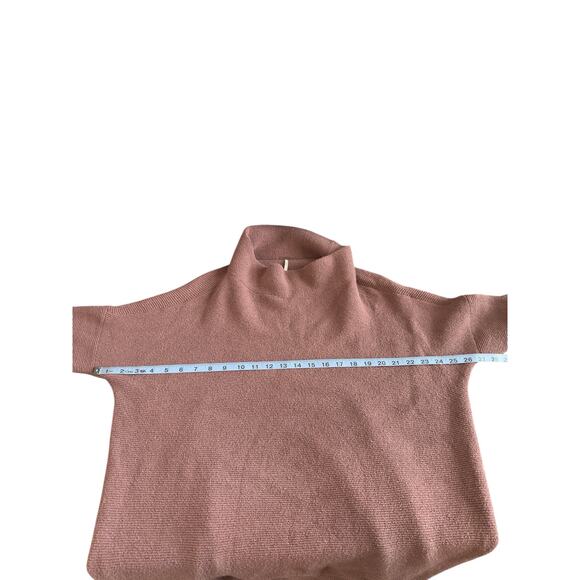 Free People Ottoman Slouchy Tunic Sweater Dress Nutmeg Soft Cozy Size XS - Picture 10 of 12